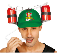 CASQUE A BOIRE BEER KING