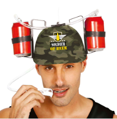 CASQUE A BOIRE SOLDIER OF BEER