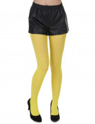 COLLANTS OPAQUE JAUNE TAILLE XL