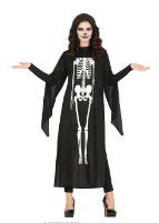 COSTUME TUNIC SKELETON TAILLE L