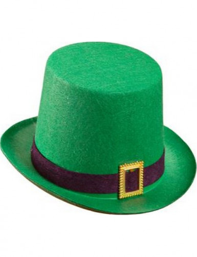 Chapeau haut de forme vert Saint Patrick