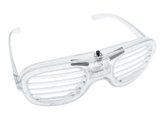 LUNETTES GRILLE LUMINEUSE BLANC