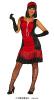 COSTUME CHARLESTON ROBE ROUGE TAILLE L