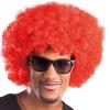 PERRUQUE AFRO ROUGE MIXTE