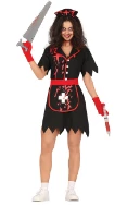 COSTUME ADULTE INFIRMIERE ZOMBIE  TAILLE M