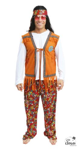 COSTUME HIPPIE HOMME TAILLE S/M