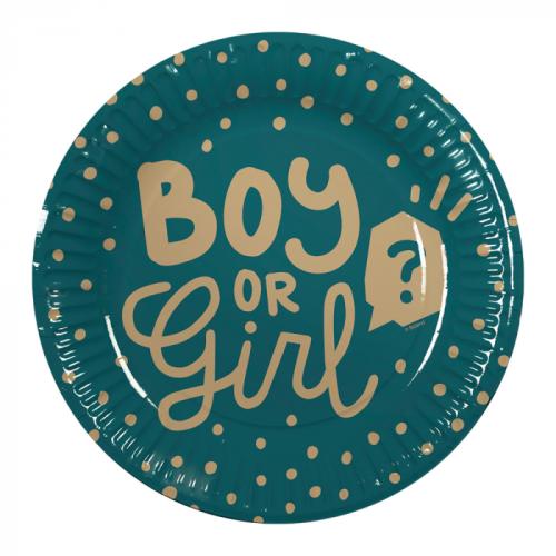 ASSIETTES BOY OR GIRL X 10