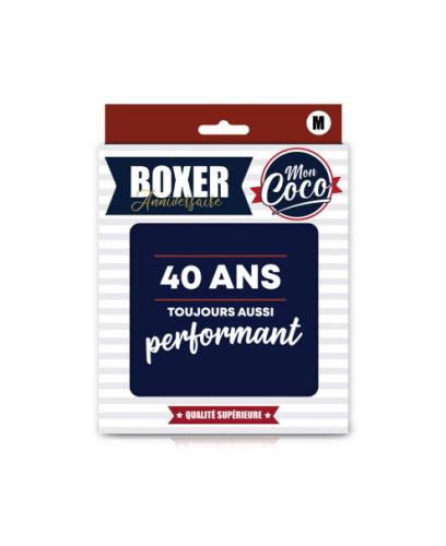 BOXER 40 ANS TAILLE M