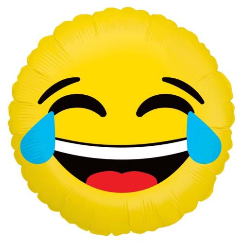 Ballon Aluminium 18″ (45 cm )  Emoji LOL – Grabo