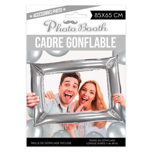 CADRE PHOTOBOOTH GONFLABLE ARGENT