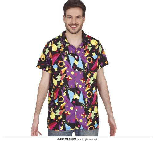 CHEMISE '80S TAILLE ADULTE HOMME L