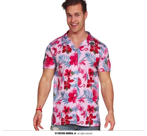 CHEMISE HAWAIENNE FLAMAND TAILLE M