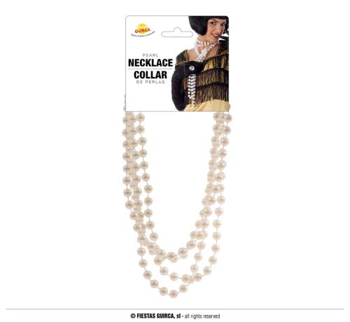 COLLIER PERLES BLANCHES