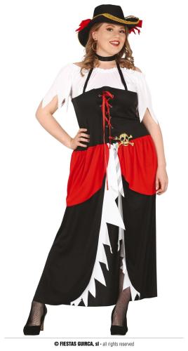 COSTUME FEMME PIRATE TAILLE XL