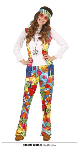 COSTUME HIPPIE TAILLE 14-16 ANS