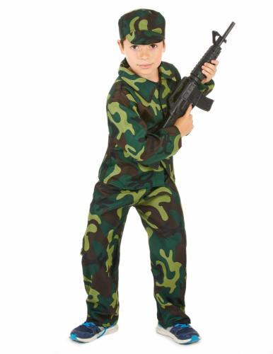 COSTUME MILITAIRE TAILLE 5-6 ANS