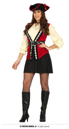 COSTUME PIRATE FEMME TAILLE M