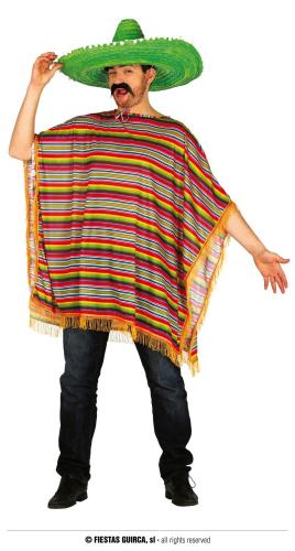 COSTUME PONCHO MEXICAN TAILLE L *