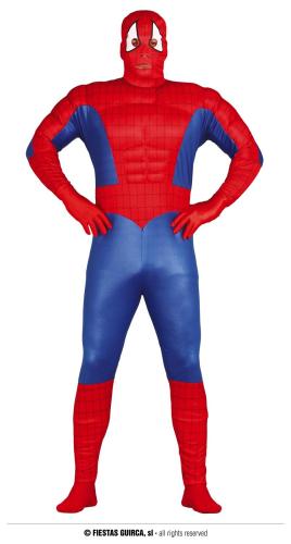 COSTUME SPIDERMAN MUSCLE TAILLE L