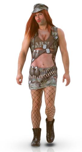 COSTUME MILITAIRE SEXY XL