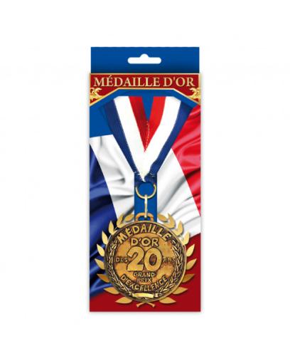 MEDAILLE D'OR 20 ANS