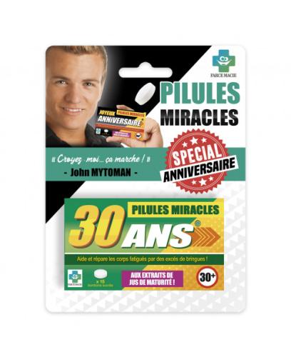 PILULES MIRACLES 30 ANS